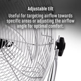 45cm High Velocity Floor Fan Unclassified Sheffield 