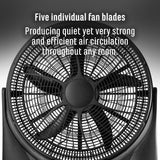 Sheffield 20" High Velocity Floor Fan, Black Unclassified Sheffield 