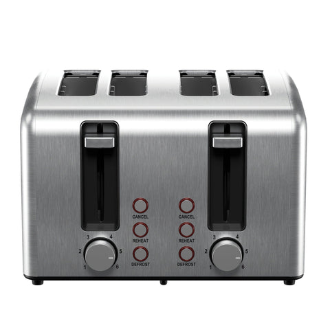 Sheffield 4 Slice Stainless Steel Toaster Unclassified Sheffield 