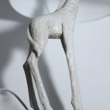 Giraffe Standing Table Lamp - White Unclassified Lexi Lighting 