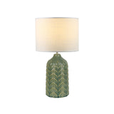 Bloom Ceramic Table Lamp - Green Unclassified Lexi Lighting 