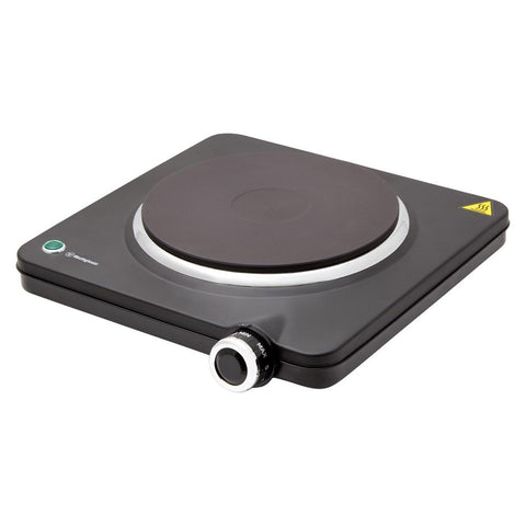 Single Hot Plate - Matte black Unclassified Westinghouse 