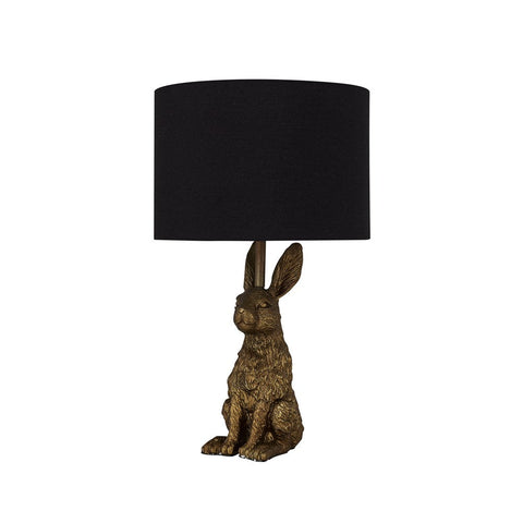 Rabbit Sitting Table Lamp - Gold Unclassified Lexi Lighting 