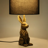 Rabbit Sitting Table Lamp - Gold Unclassified Lexi Lighting 