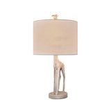 Giraffe Standing Table Lamp - White Unclassified Lexi Lighting 