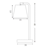 Mak Table Lamp - Pink Unclassified Lexi Lighting 