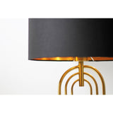 Fleur Table Lamp - Black Unclassified Lexi Lighting 