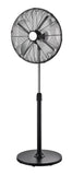 40cm Pedestal Fan - Black Metal Unclassified Sheffield Default 