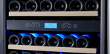 160 Bottle Dual Zone Wine Cooler Unclassified Sheffield 