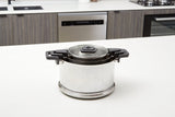3 Piece Stackable Stainless Steel Pot And Pan Set Unclassified Westinghouse 