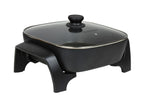 12" Square Electric Frypan, Black Unclassified Westinghouse 