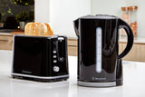 2 Slice Toaster, Black Plastic Unclassified Westinghouse 