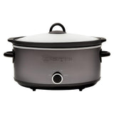 Slow Cooker 6.5L, Black Stainless Steel Unclassified Westinghouse 