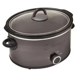 Slow Cooker 3.5L, Black Stainless Steel Unclassified Westinghouse 