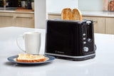 2 Slice Toaster, Black Plastic Unclassified Westinghouse 