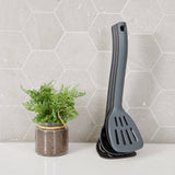 6 Piece Nesting Kitchen Utensil Set, Black Grey Unclassified Westinghouse 