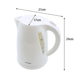 1.7L White Plastic Kettle Unclassified Sheffield 